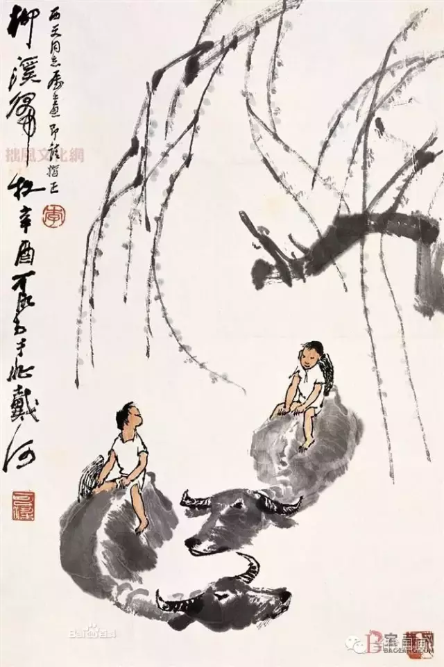 李可染一生創(chuàng)作作品1000件，市場拍了8000件，90%是假的