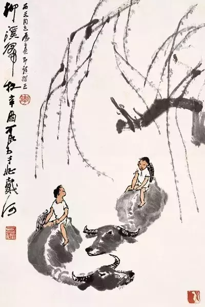 中國畫12位頂尖大師之作，堪稱一絕！